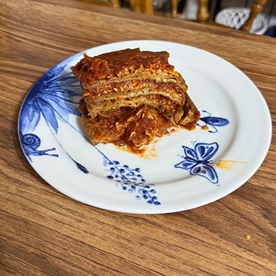 Piece of Eggplant Parm