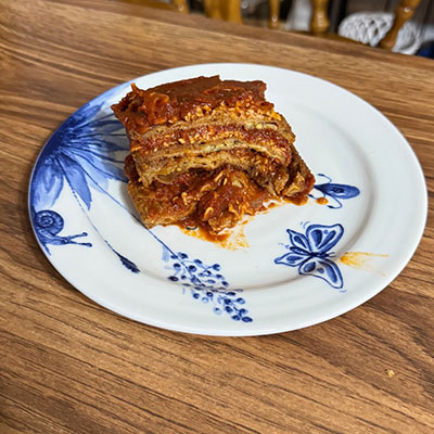 Piece of Eggplant Parm